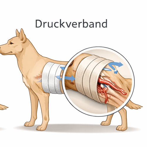 Druckverband &ndash; Schrittfolge