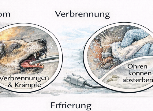 Stromunfall beim Tier
